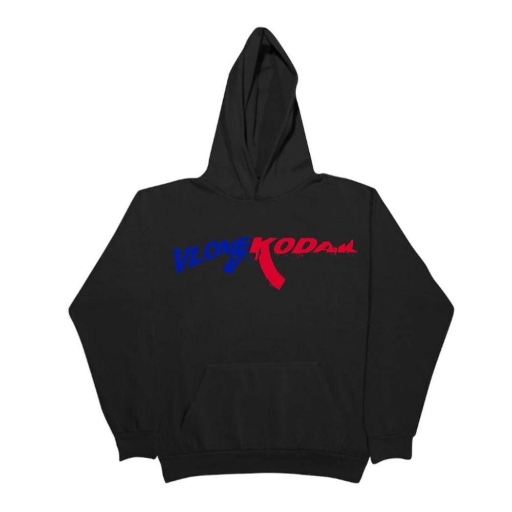 New Kodak Black x Vlone‎ 47 Hoodie Black Small